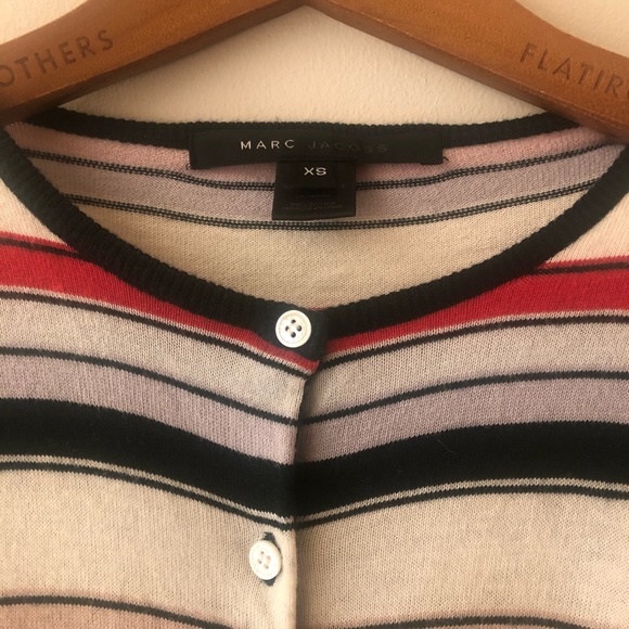 Marc Jacobs Striped Cardigan - Picture 4 of 5